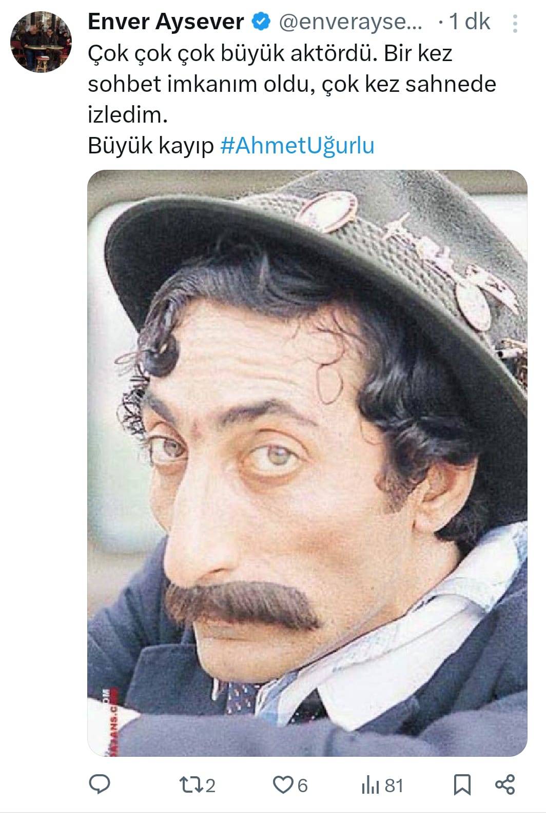 1761005097 610 Bir Yildiz Daha Kaydi Basarili Oyuncu Ahmet Ugurlu Hayatini Kaybetti