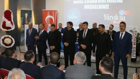 Hakan Göktaş, Manisa Türk Yerel Hizmet-Sen Başkanlığına Yeniden Seçildi