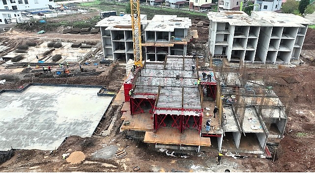 Kartepe Kent Konut Evleri'nde yoğun tempo 1 kartepe kent konut evlerinde yogun tempo