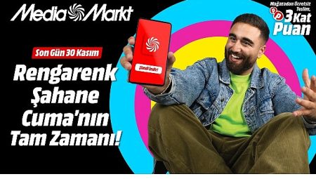 MediaMarkt’ta Rengârenk Şahane Cuma kampanyası başladı